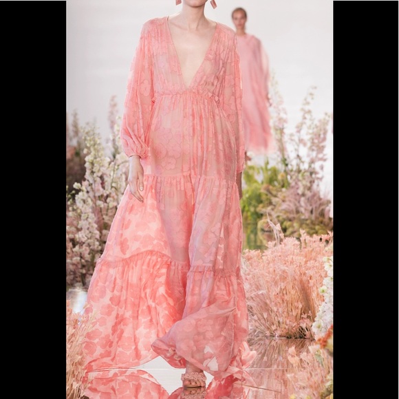 🌸SOLD🌸Ulla Johnson Margaux FilCoupé Maxi Dress 6 - Picture 4 of 15